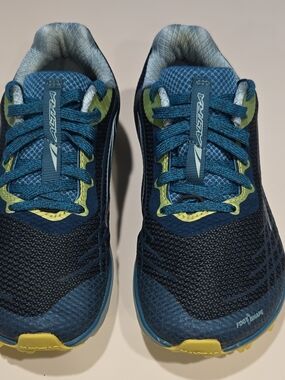 Altra Blue + Yellow Trail Running Shoes